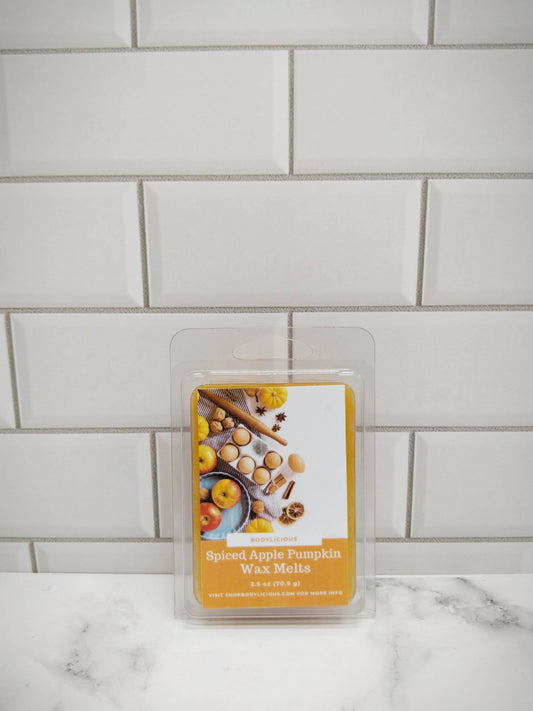 Spiced Apple Pumpkin Wax Melts – Cozy Comfort in Every Melt 🍎 ✨🎃